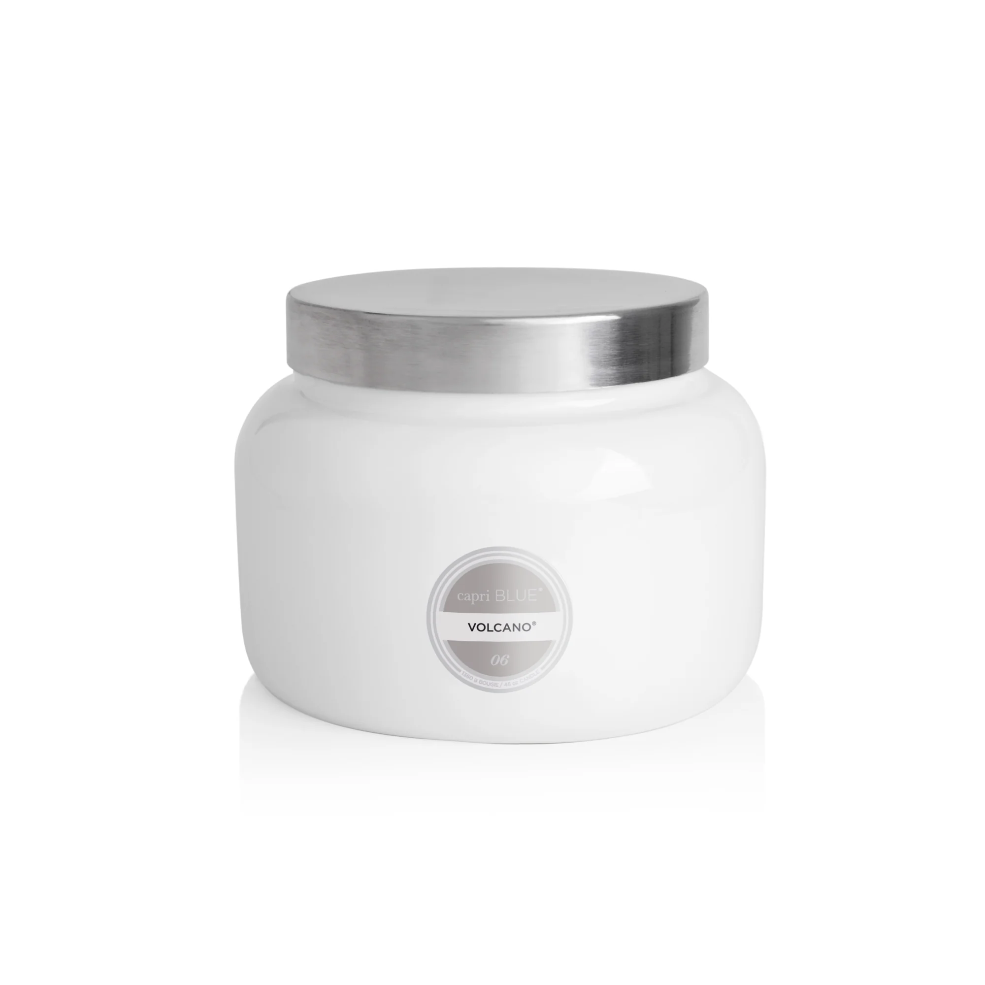 Volcano White Oversized Candle 28 oz