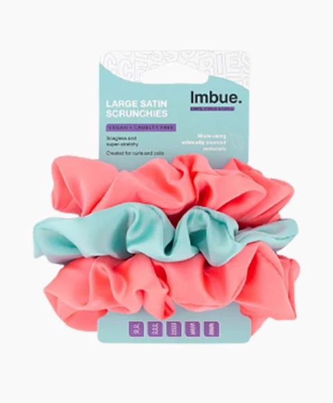 Large Satin Scrunchies