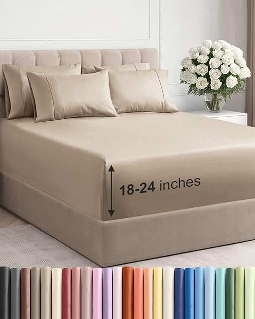 CGK Unlimited Extra Deep King Sheet Set